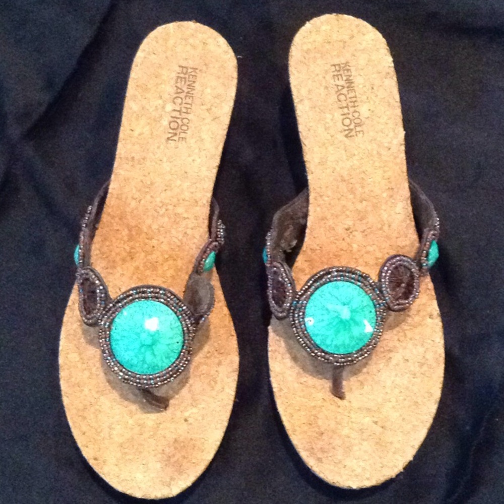 Kenneth Cole Wedge Sandals